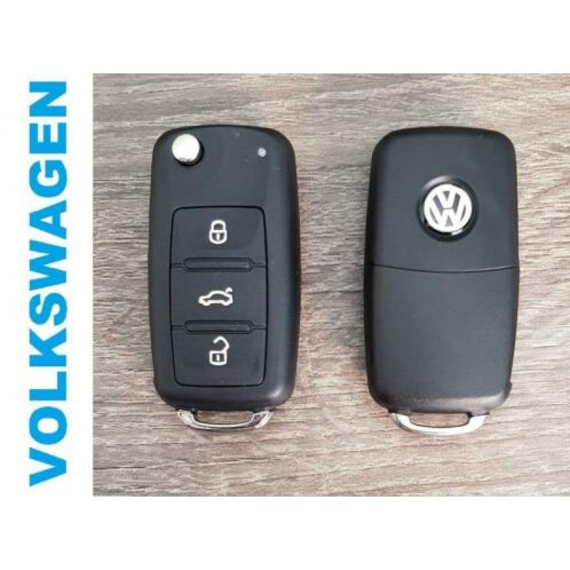 VW sleutel Caddy Jetta Golf Polo Passat Tiguan Touareg Up