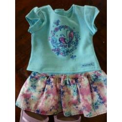 american girl doll superleuk combinatie setje nieuw