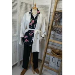 *NIEUW* Blouse met bloemmotief STUDIO ANNELOES L(40/42)