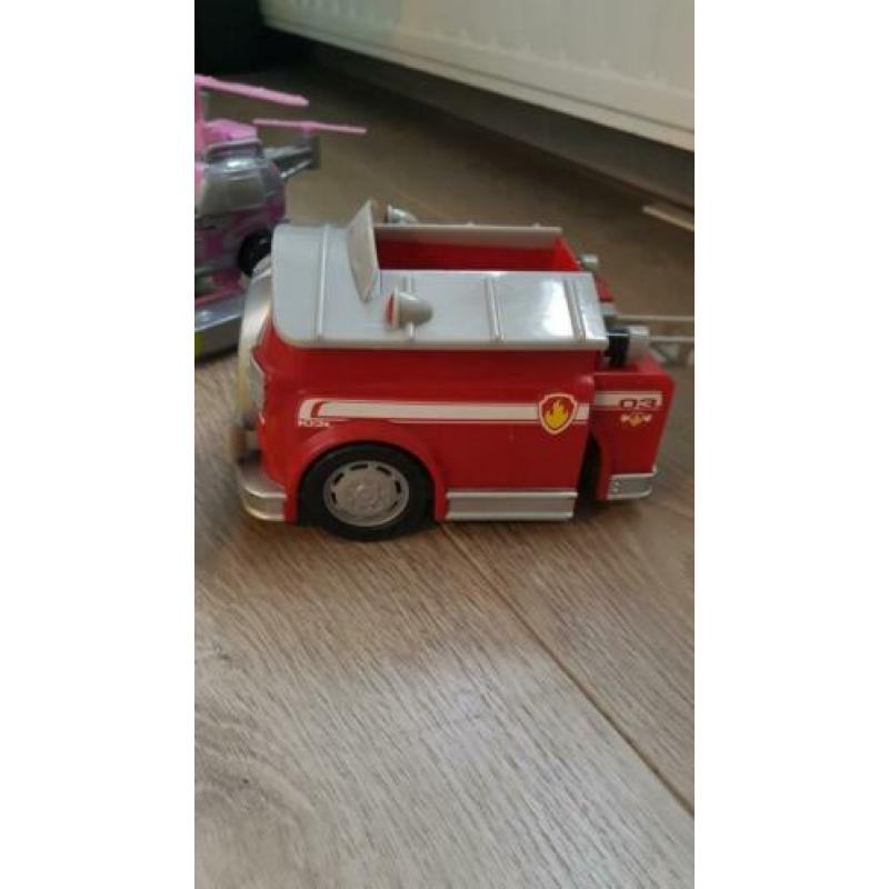Veel paw patrol speelgoed uitkijktoren voertuigen poppetjes