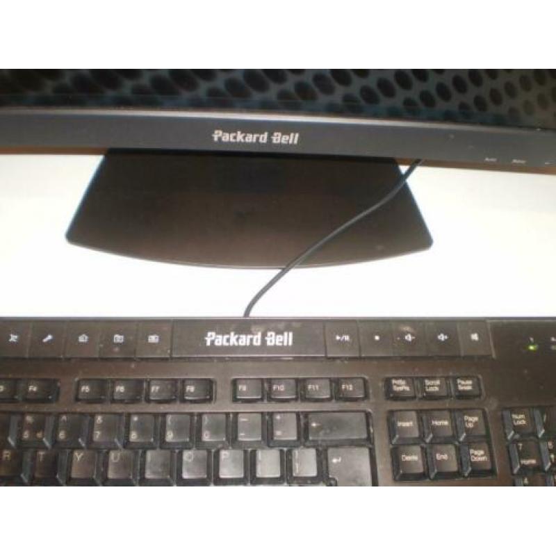 PACKARD BELL computerscherm + toetsenbord