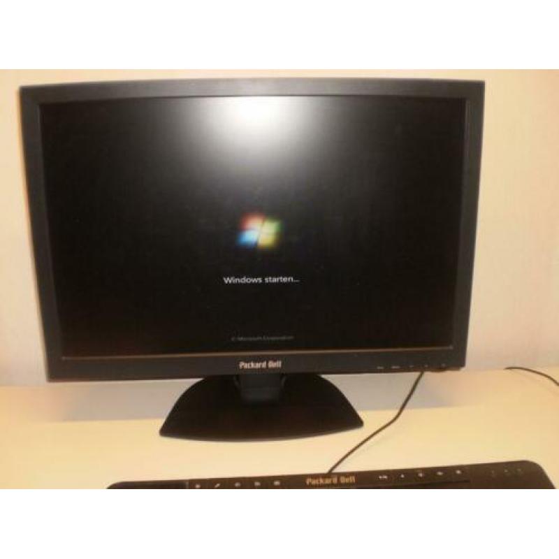 PACKARD BELL computerscherm + toetsenbord