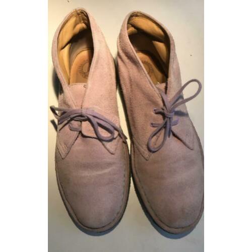 CLARKS DESERT BOOTS licht lila maat 41