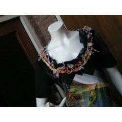 SAVE THE QUEEN blouse,Mt XL als nieuw