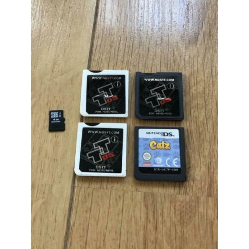 Nintendo ds lite met veel spellen