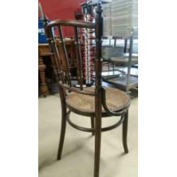 Ouderwetse bistro stoelen 2 stuks