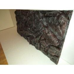 3D Achterwand 106x50cm Rock/Red