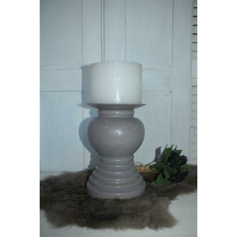 stoere kandelaar, vintage