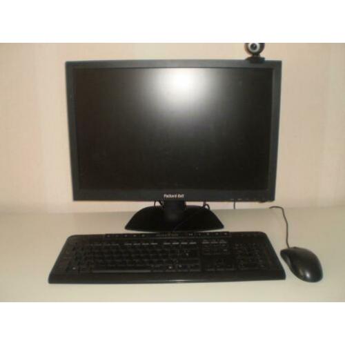 PACKARD BELL computerscherm + toetsenbord