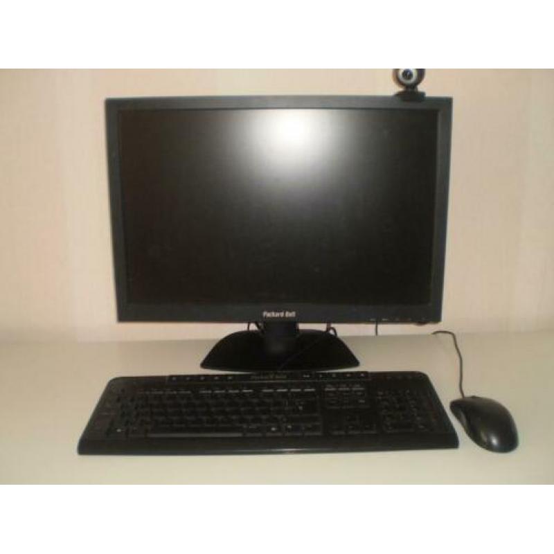 PACKARD BELL computerscherm + toetsenbord