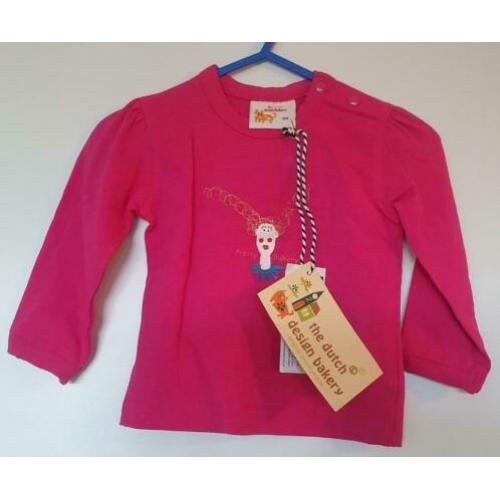 T-shirt lange mw The Dutch Design Bakery (Maat 74 / 12 mnd)