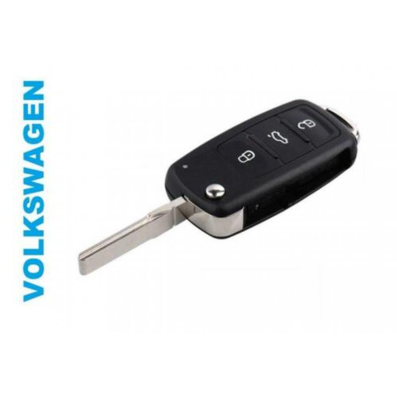 VW sleutel Caddy Jetta Golf Polo Passat Tiguan Touareg Up