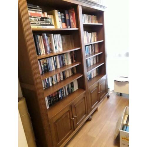 houten boekenkast hxbxd 200x190x30 verstelbare planken