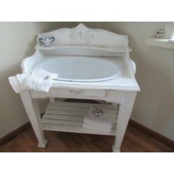 antieke wastafel/commode
