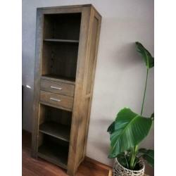 Massief eik houten kast