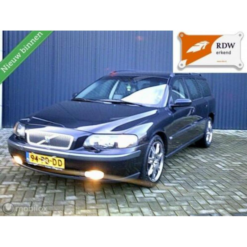 Volvo V70 2.4 D5 Edition II Nw APK NAP airco LEER Fulloption