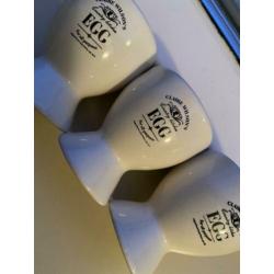CLAIRE WILSON’S 3 stuks eierdopjes geheel gaaf