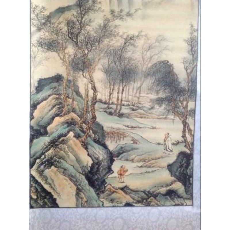 Chinese Chinees Schilderij scroll