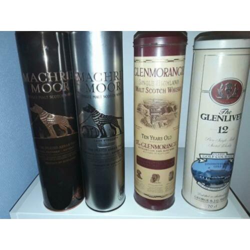 Lege whisky blikkenu