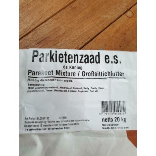 Te koop Parkieten voer
