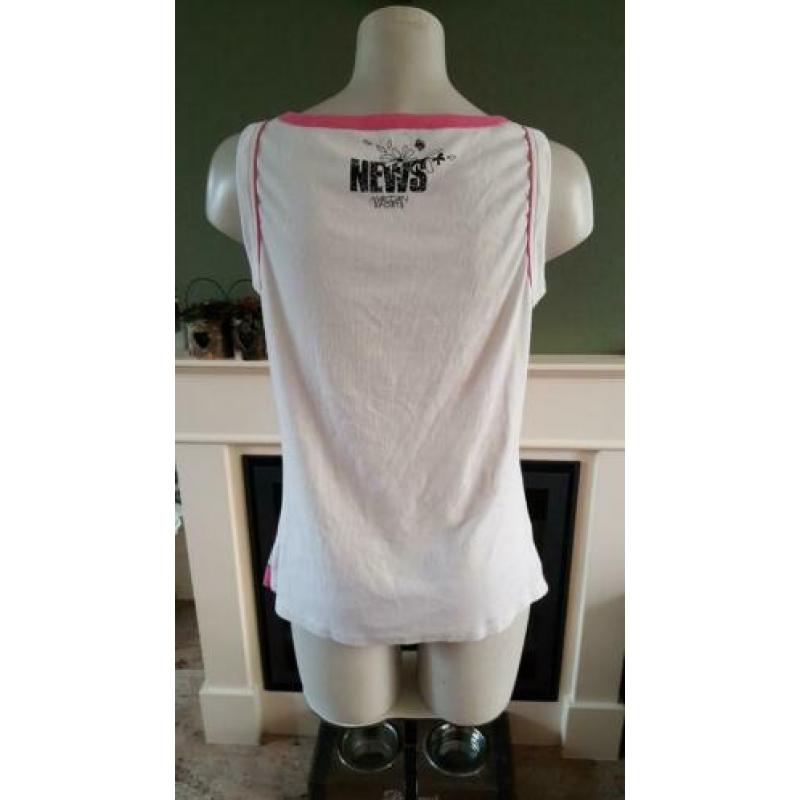 ZGAN roze MARCCAIN SPORTS top N6 XL 44/46, topje MARC CAIN