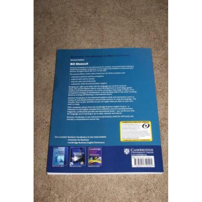 Boek: Business Vocabulary in Use - Advanced