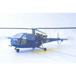 3 helicopter modellen 1/72 sikorsky en bommenwerper Handley
