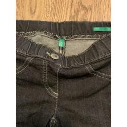 Tregging donker blauw Benetton maat 116/122