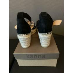 KANNA schoenen zwart leer mt 40