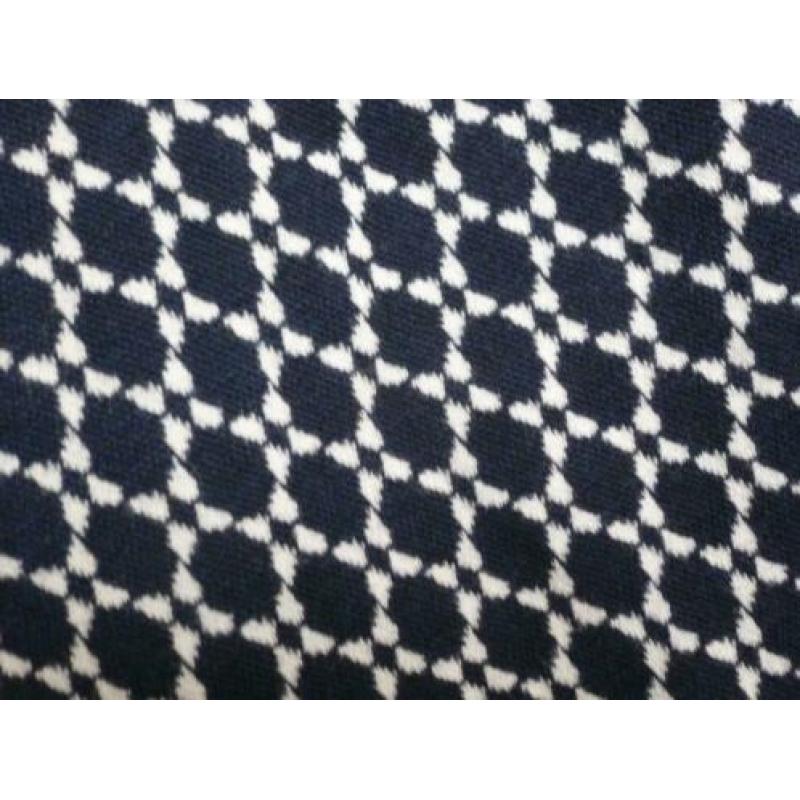 ROK blauw/wit ELASTISCH TAILLE 44 -gratis verzenD **weg***