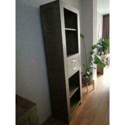 Massief eik houten kast