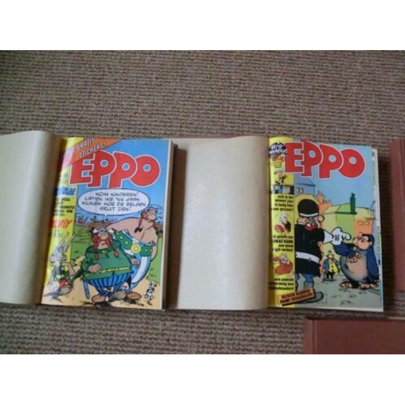 Jaargangen Eppo 1975 t/m 1979 compleet