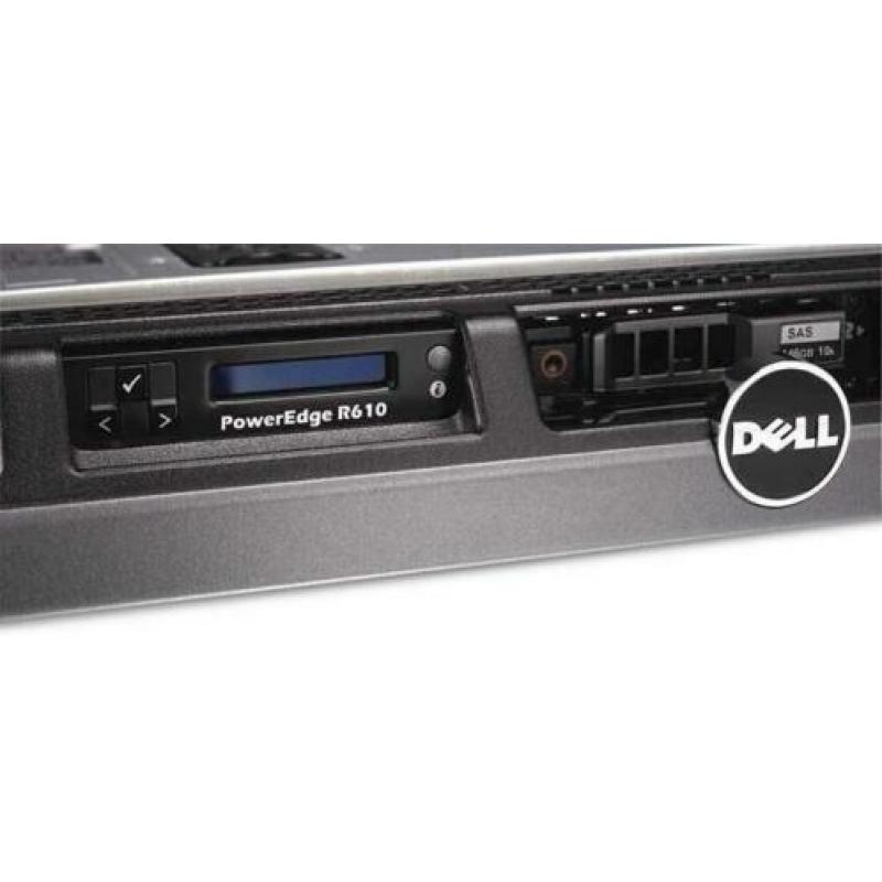 100x Dell PowerEdge R610 met 2x QC tot 96GB RAM