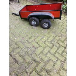 Skelter aanhanger dubbele as