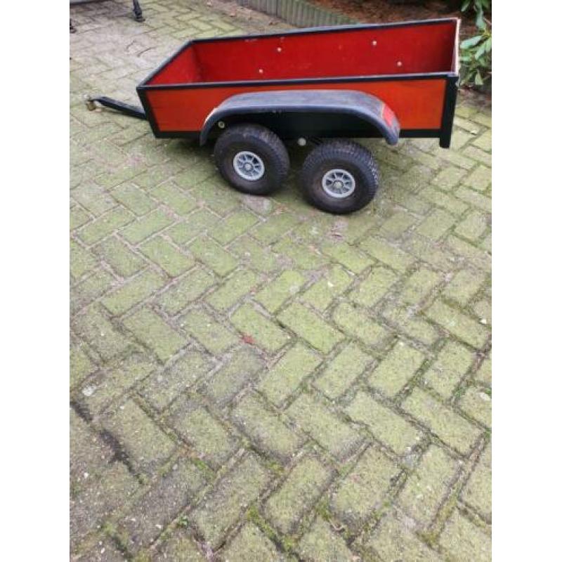 Skelter aanhanger dubbele as