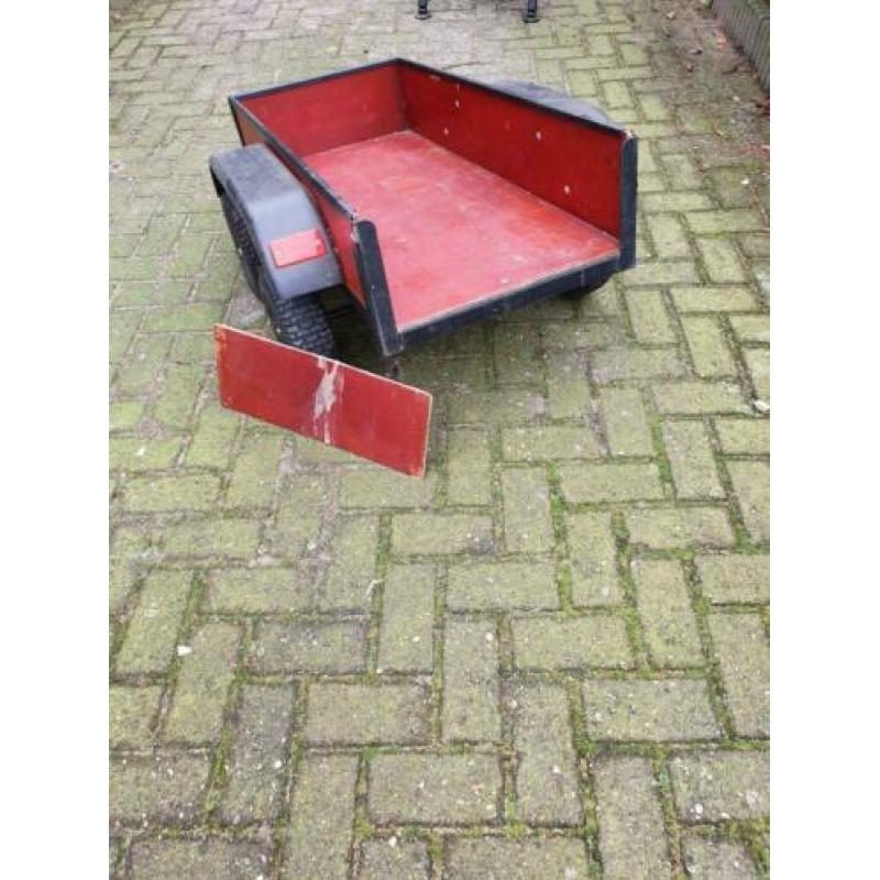 Skelter aanhanger dubbele as