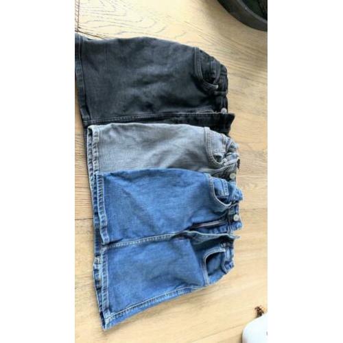 Drie mooie jeans/spijkerrokjes maat S van de Zara