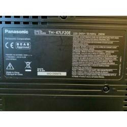 Panasonic 47 inch scherm - 5 beschikbaar