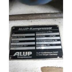 2 cilinder alup 7.5 kw 830 liter/ min 10 bar
