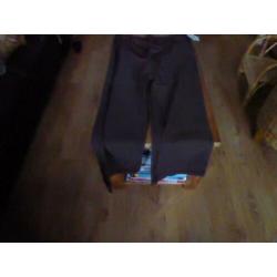 bruine zwangerschaps broek miss etam mt 48