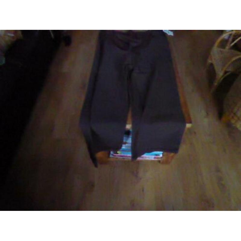 bruine zwangerschaps broek miss etam mt 48