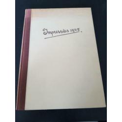 Boek Impressies 1945