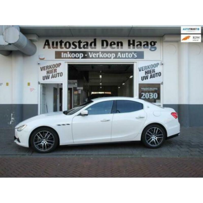 Maserati Ghibli 3.0 V6 D Automaat Leer Navi Clima
