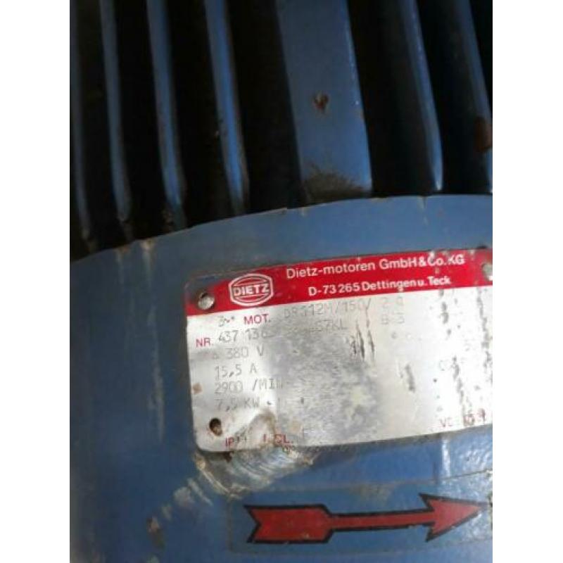 2 cilinder alup 7.5 kw 830 liter/ min 10 bar