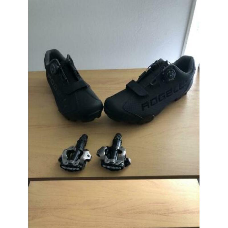 Rogelli Spd fietsschoenen met Spd-pedalen