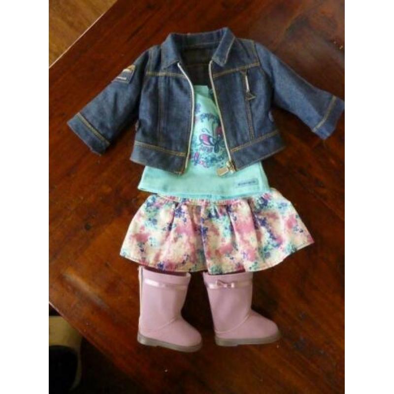 american girl doll superleuk combinatie setje nieuw