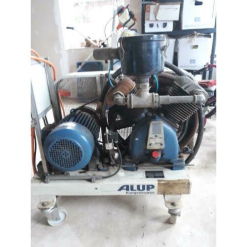 2 cilinder alup 7.5 kw 830 liter/ min 10 bar