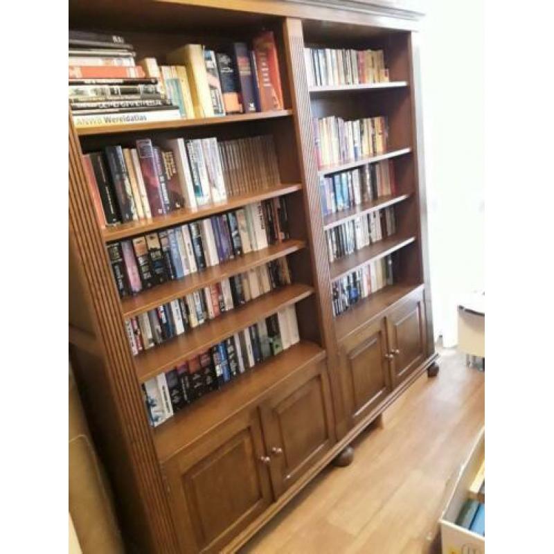 houten boekenkast hxbxd 200x190x30 verstelbare planken