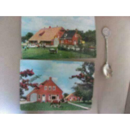 Zonnehoeve Roden ( Bastiaans) lepeltje ansichtkaarten