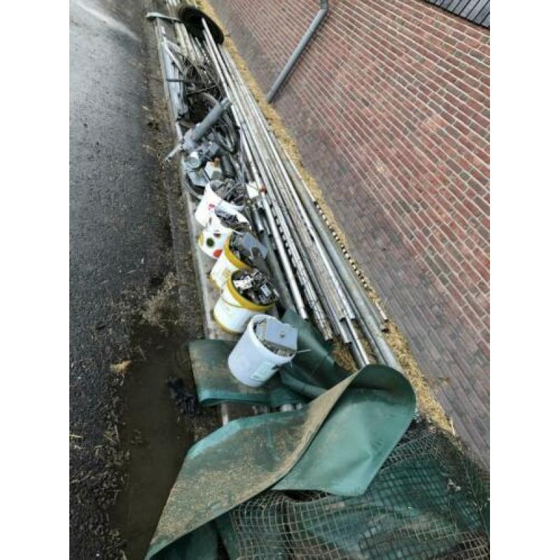 Ventilatie gordijn daylight green
